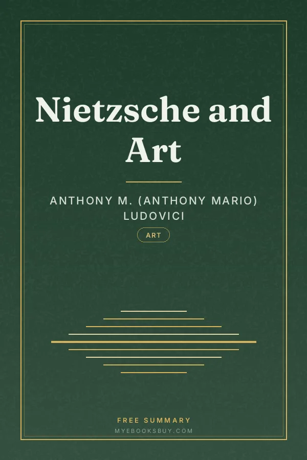 Cover of Nietzsche and Art