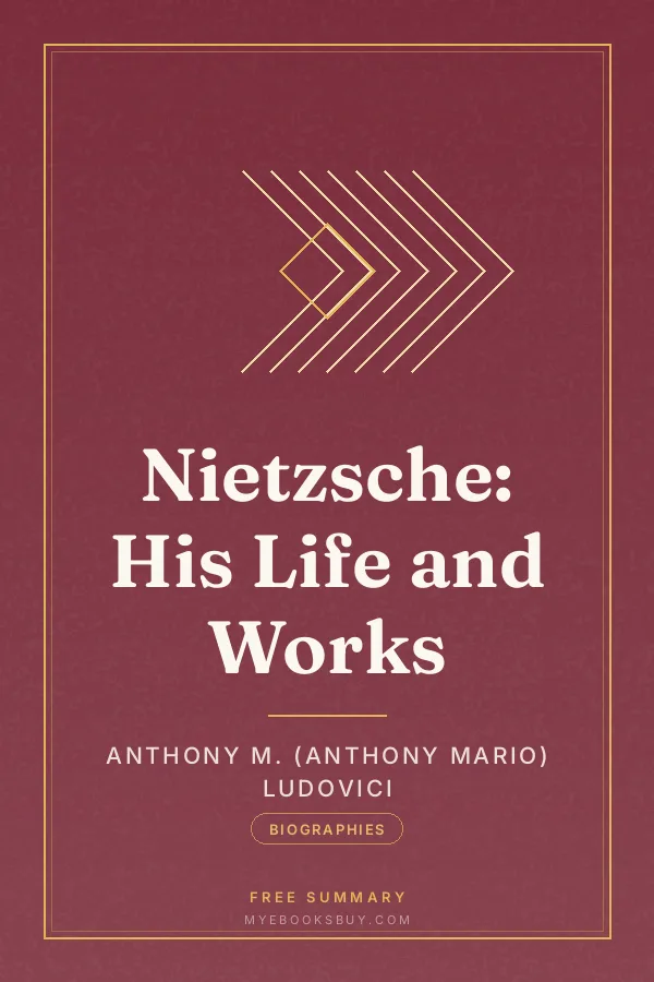 Cover of Nietzsche: His Life and Works