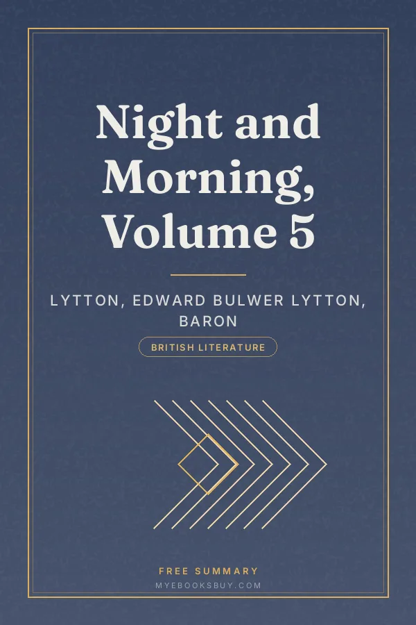 Cover of Night and Morning, Volume 5