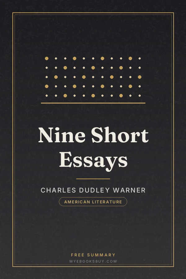Cover of Nine Short Essays