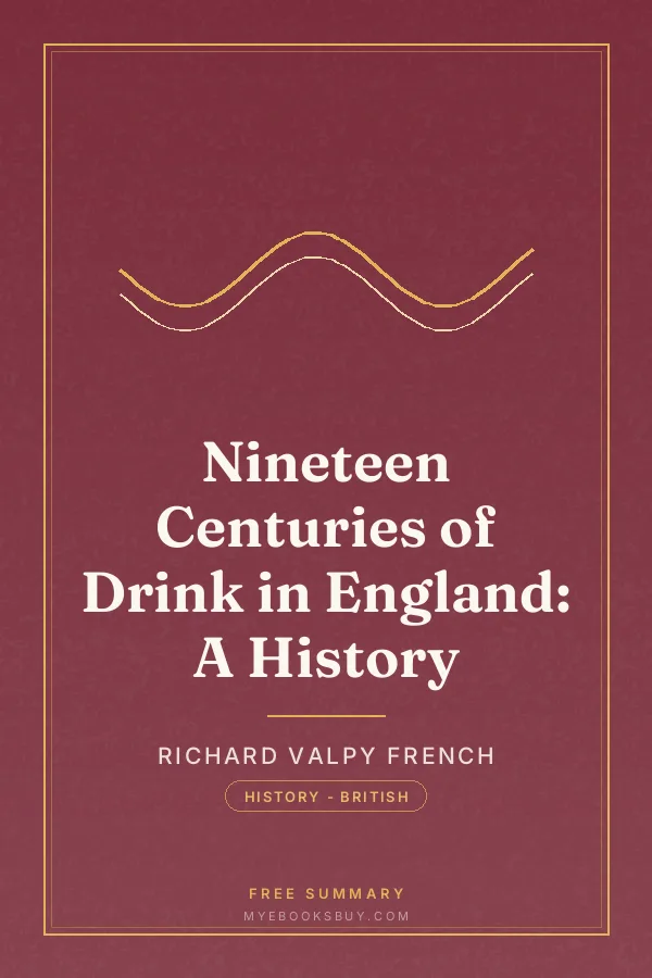 Cover of Nineteen Centuries of Drink in England: A History
