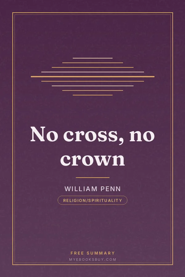 Cover of No cross, no crown