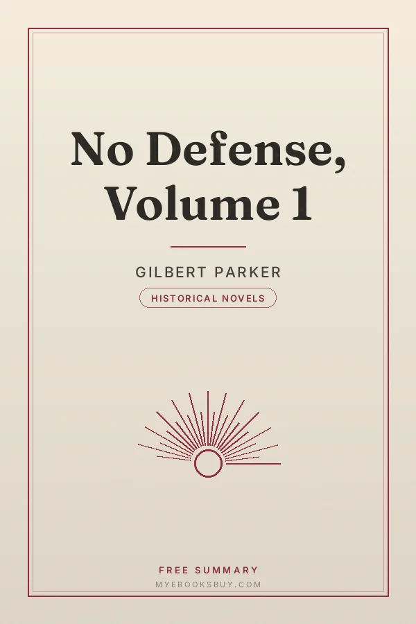 Cover of No Defense, Volume 1