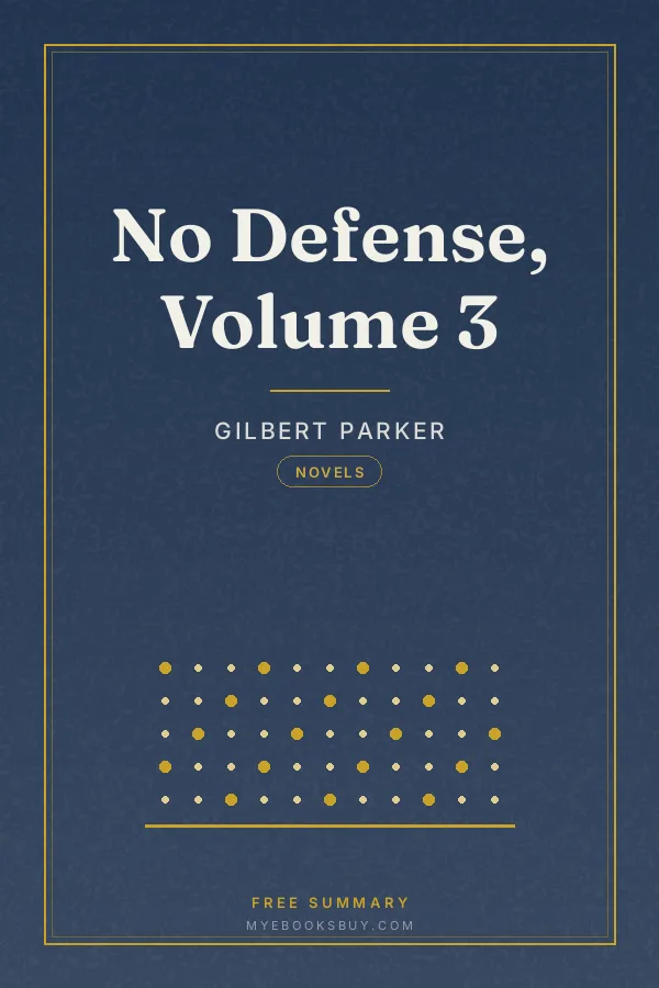 Cover of No Defense, Volume 3