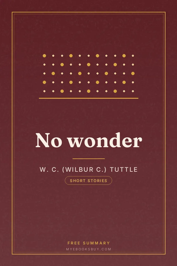 Cover of No wonder