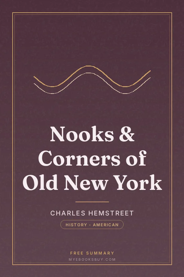 Cover of Nooks & Corners of Old New York