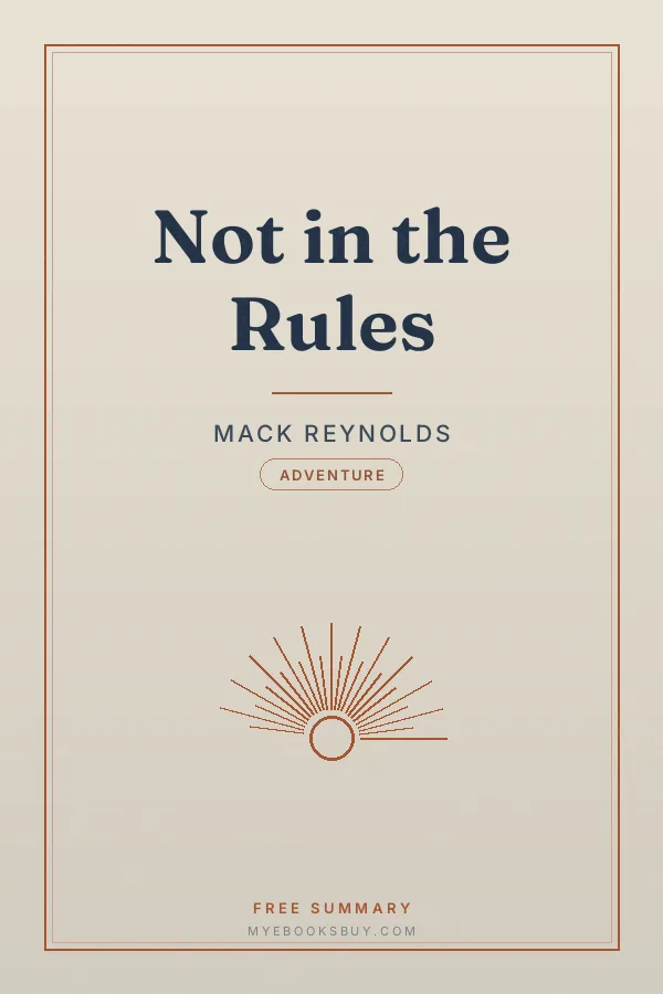 Cover of Not in the Rules