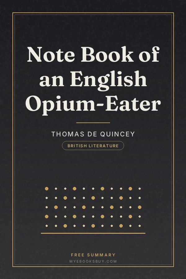 Cover of Note Book of an English Opium-Eater