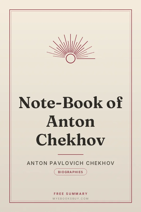 Cover of Note-Book of Anton Chekhov