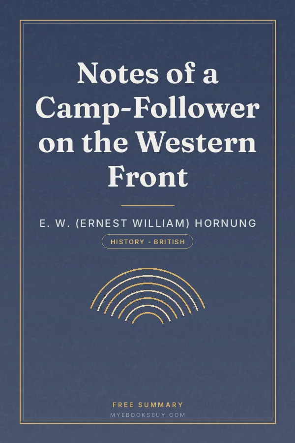 Cover of Notes of a Camp-Follower on the Western Front