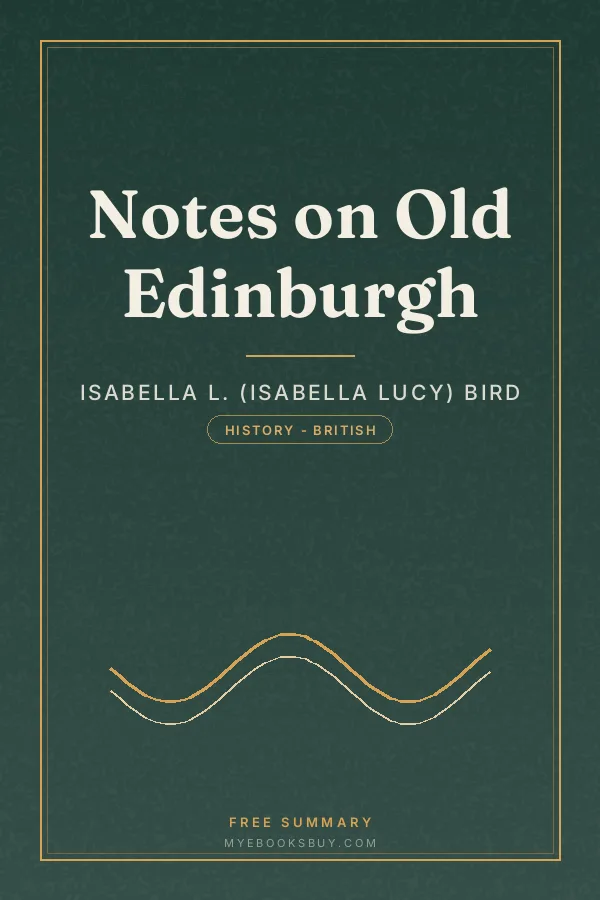 Cover of Notes on Old Edinburgh
