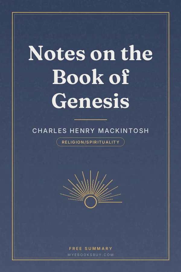 Cover of Notes on the Book of Genesis