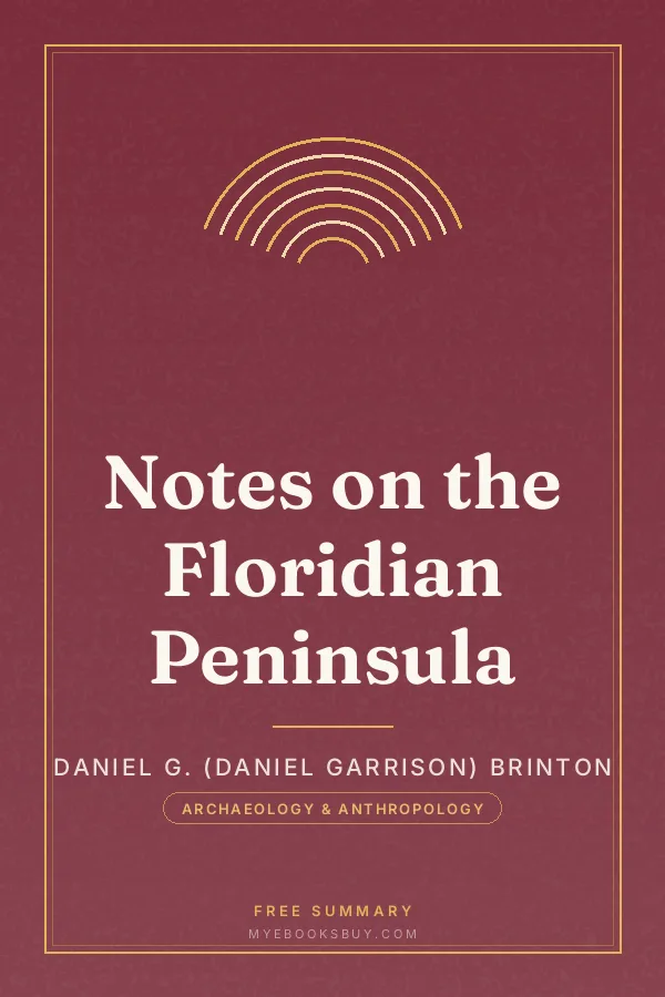 Cover of Notes on the Floridian Peninsula