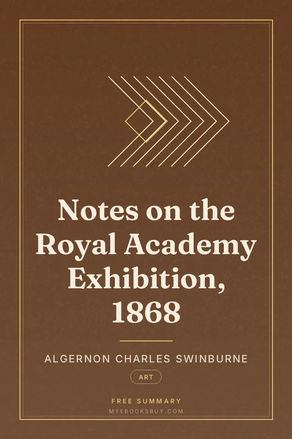 Cover of Notes on the Royal Academy Exhibition, 1868