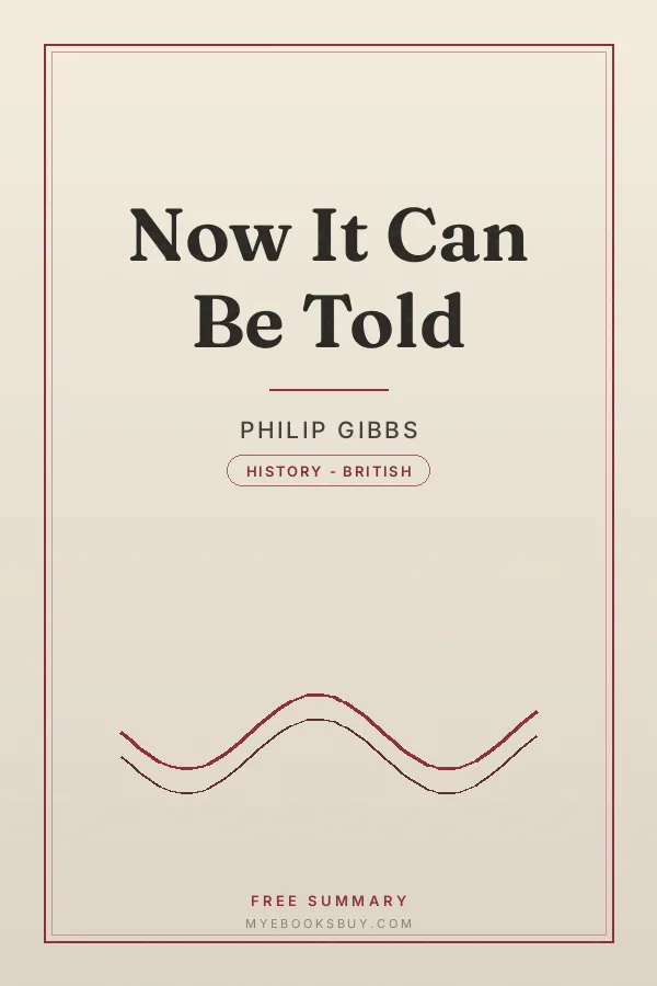 Cover of Now It Can Be Told