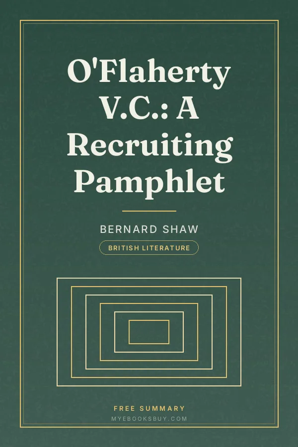 Cover of O'Flaherty V.C.: A Recruiting Pamphlet
