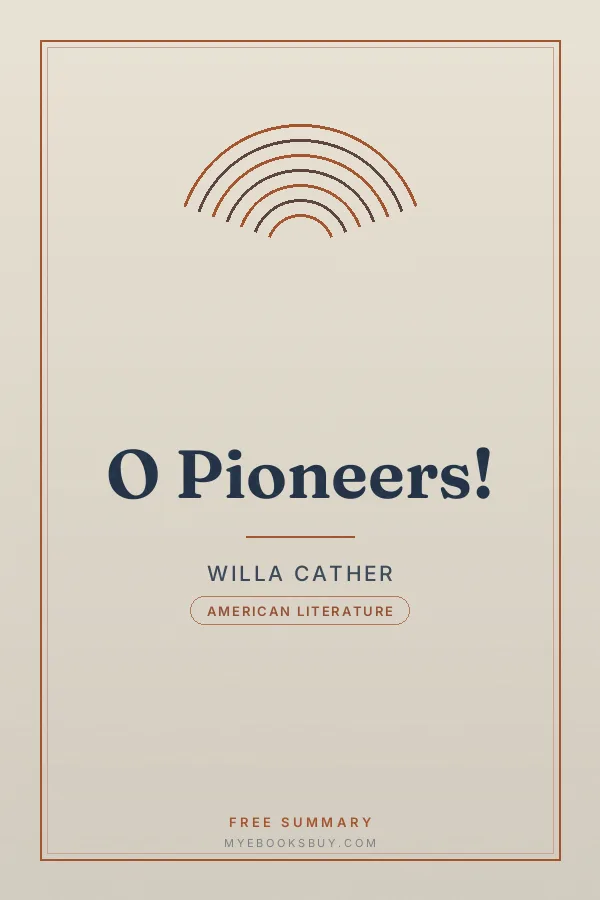 Cover of O Pioneers!