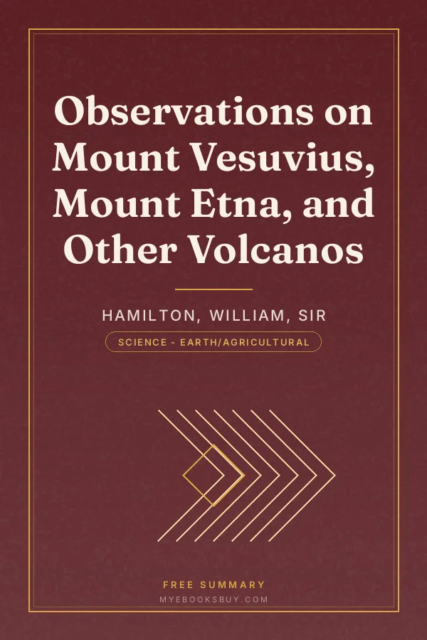Cover of Observations on Mount Vesuvius, Mount Etna, and Other Volcanos