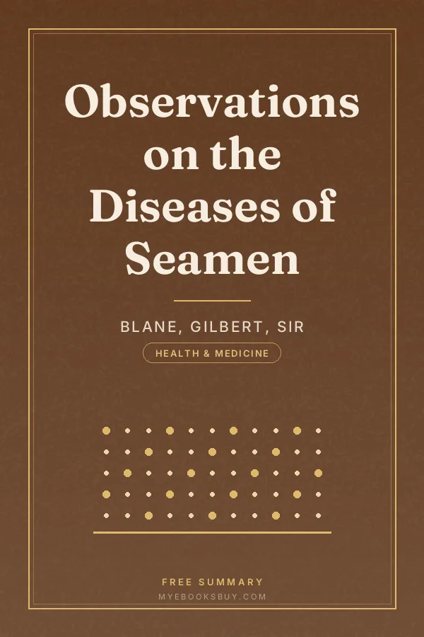 Cover of Observations on the Diseases of Seamen