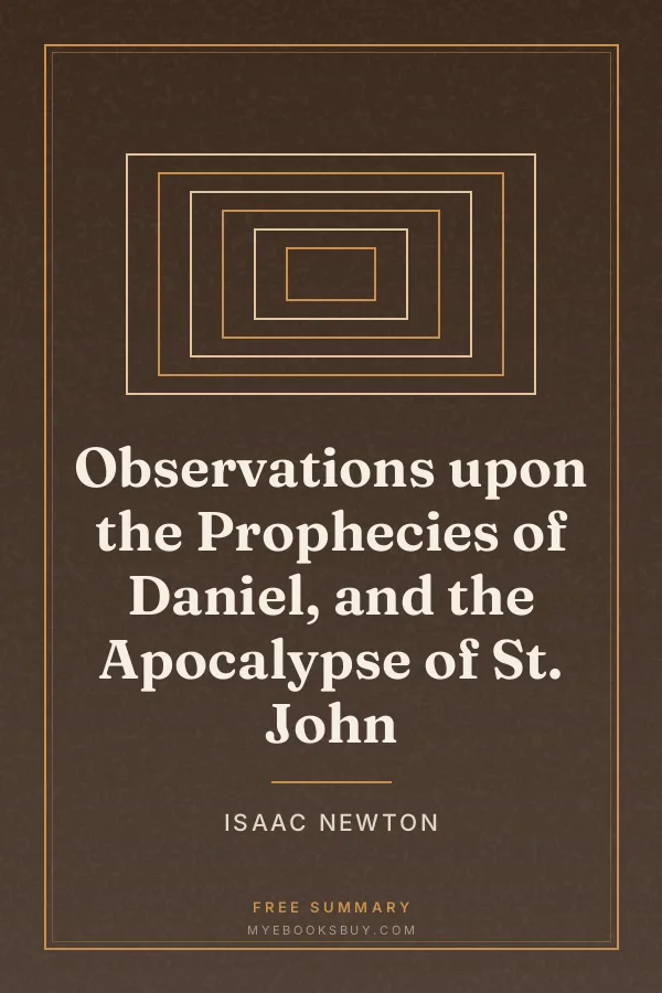 Cover of Observations upon the Prophecies of Daniel, and the Apocalypse of St. John