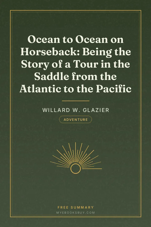 Cover of Ocean to Ocean on Horseback: Being the Story of a Tour in the Saddle from the Atlantic to the Pacific