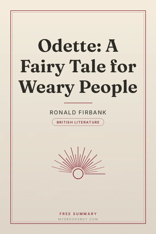 Cover of Odette: A Fairy Tale for Weary People