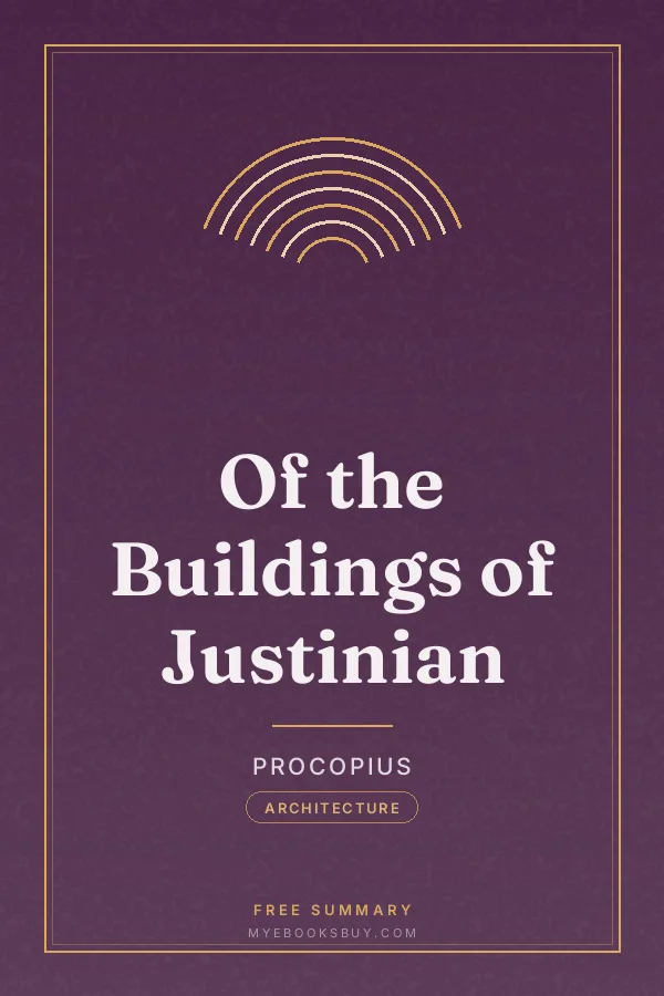 Cover of Of the Buildings of Justinian