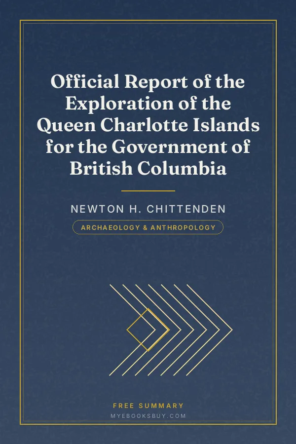 Cover of Official Report of the Exploration of the Queen Charlotte Islands for the Government of British Columbia