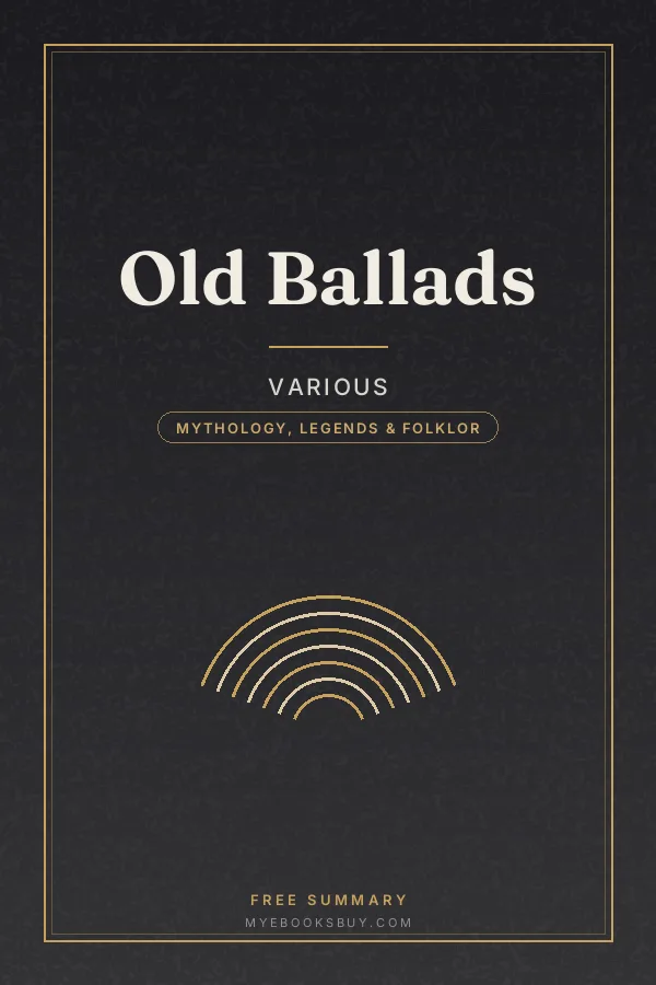 Cover of Old Ballads