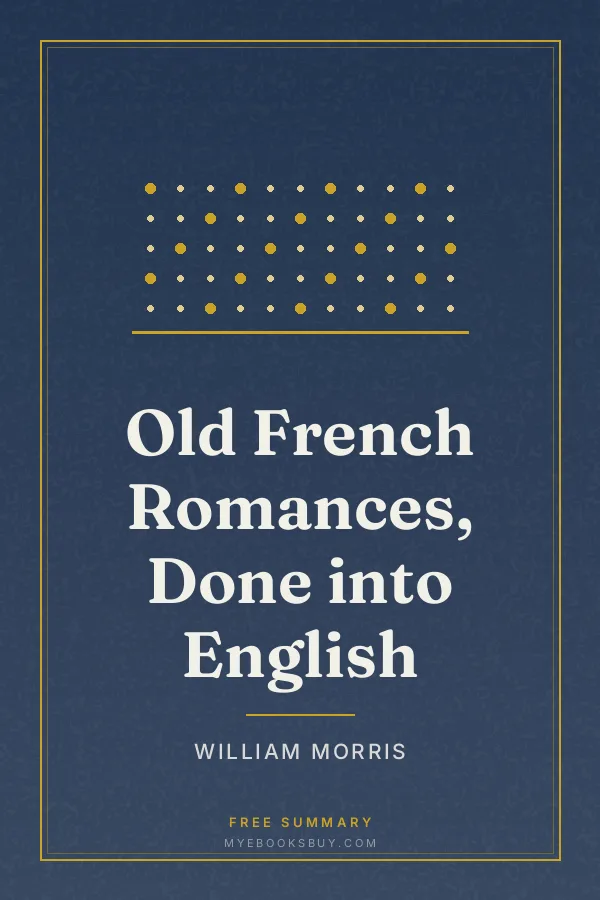Cover of Old French Romances, Done into English