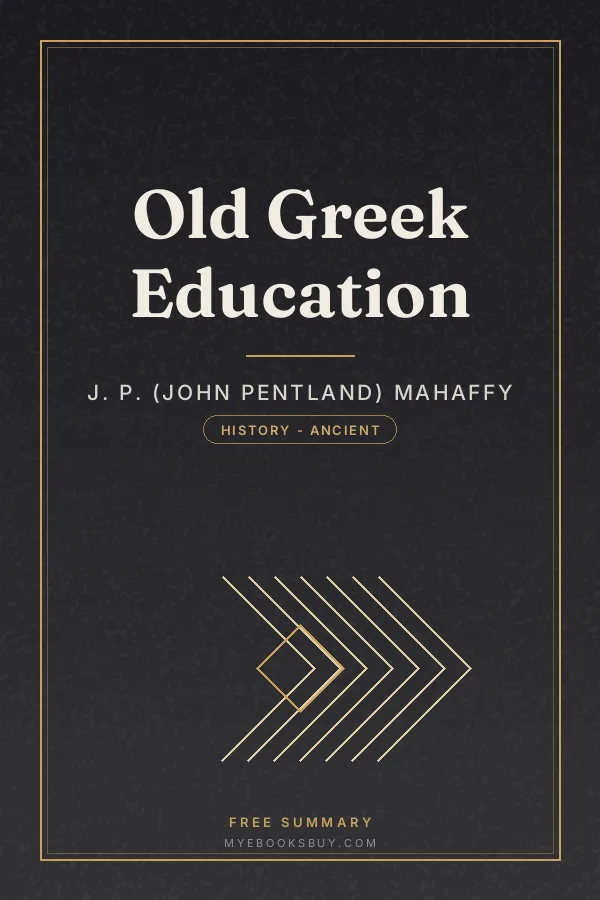 Cover of Old Greek Education
