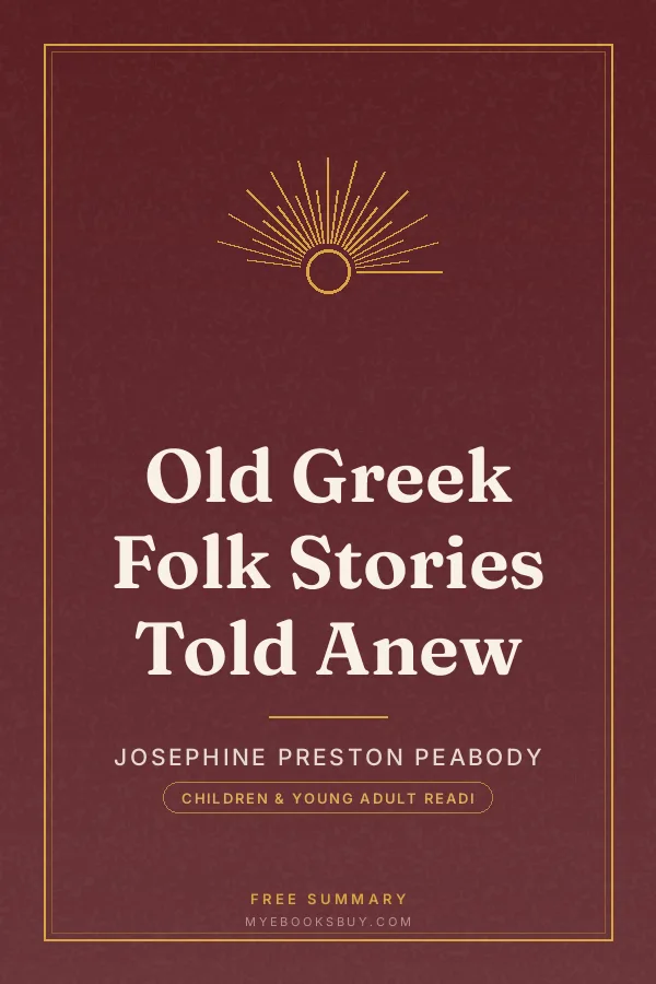 Cover of Old Greek Folk Stories Told Anew