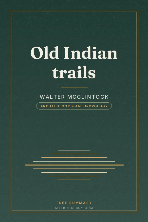 Cover of Old Indian trails