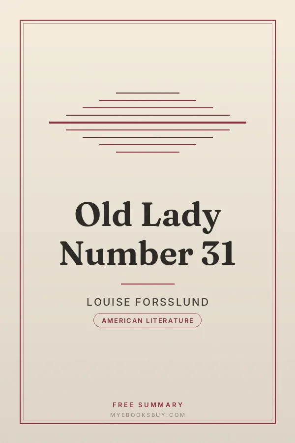 Cover of Old Lady Number 31