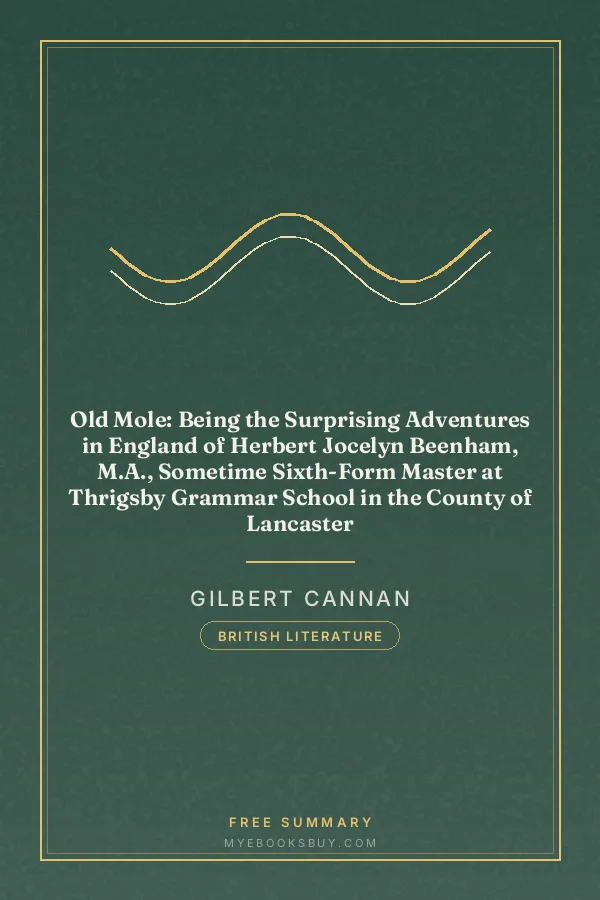 Cover of Old Mole: Being the Surprising Adventures in England of Herbert Jocelyn Beenham, M.A., Sometime Sixth-Form Master at Thrigsby Grammar School in the County of Lancaster