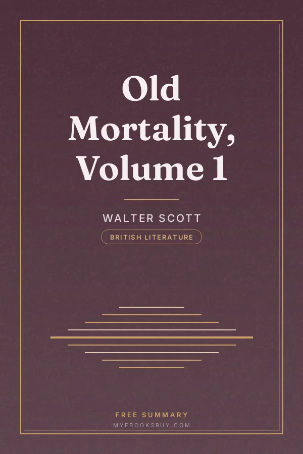 Cover of Old Mortality, Volume 1