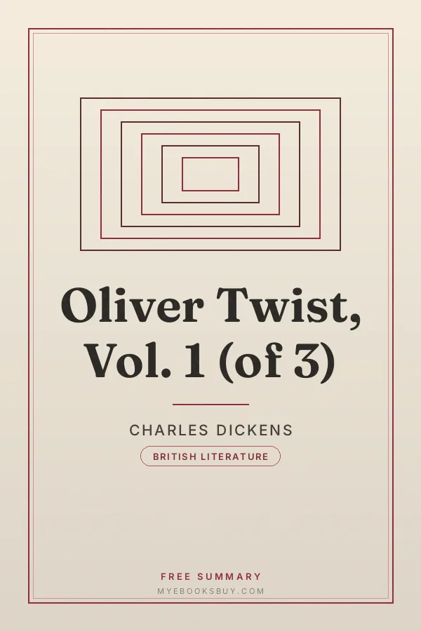 Cover of Oliver Twist, Vol. 1 (of 3)