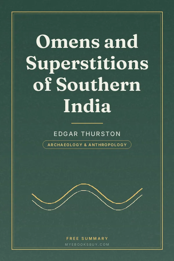 Cover of Omens and Superstitions of Southern India