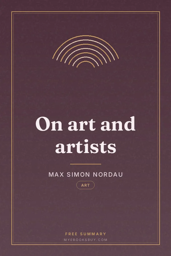Cover of On art and artists
