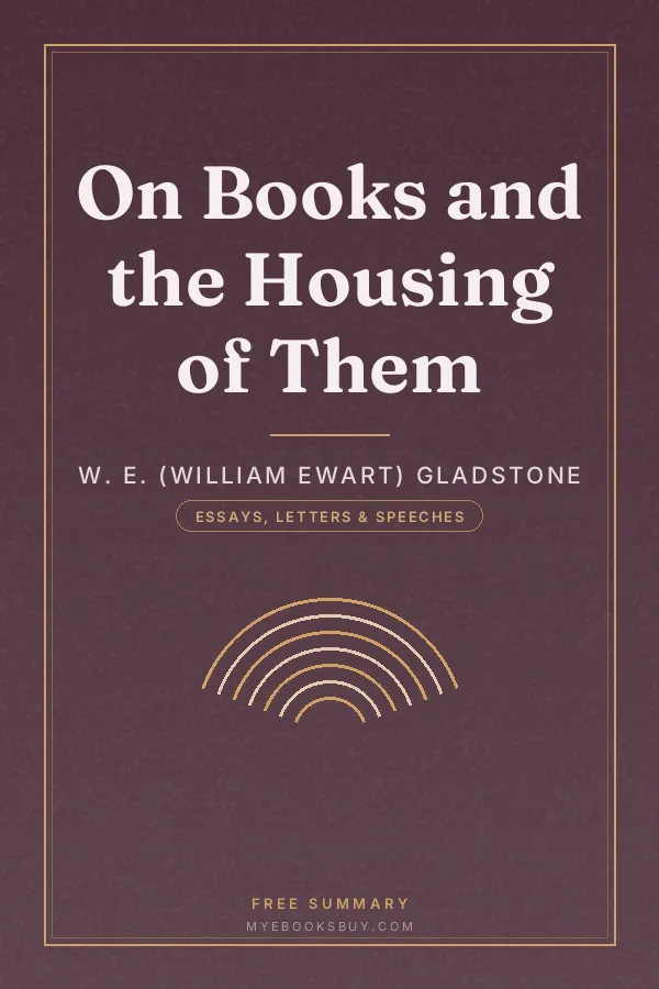 Cover of On Books and the Housing of Them