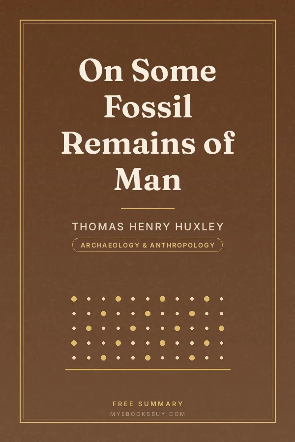 Cover of On Some Fossil Remains of Man