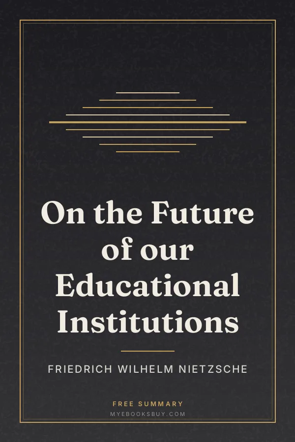 Cover of On the Future of our Educational Institutions