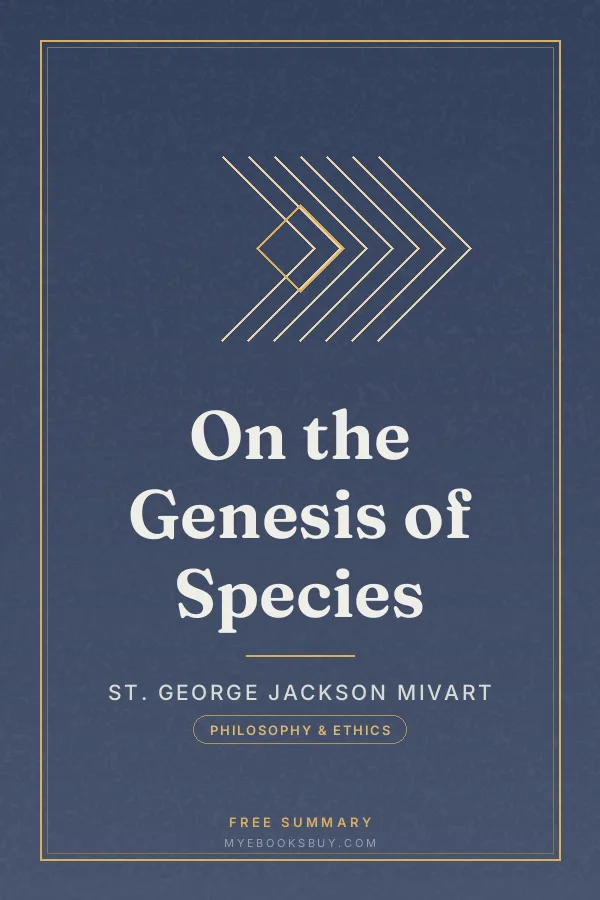 Cover of On the Genesis of Species