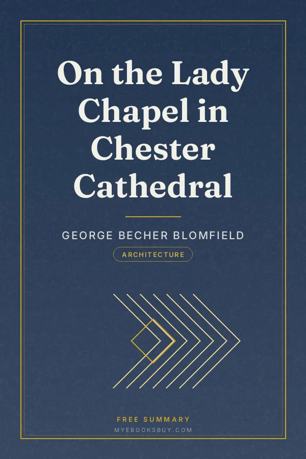 Cover of On the Lady Chapel in Chester Cathedral