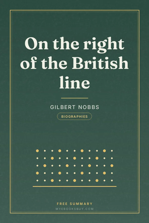 Cover of On the right of the British line