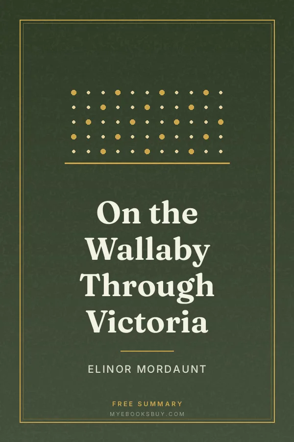 Cover of On the Wallaby Through Victoria