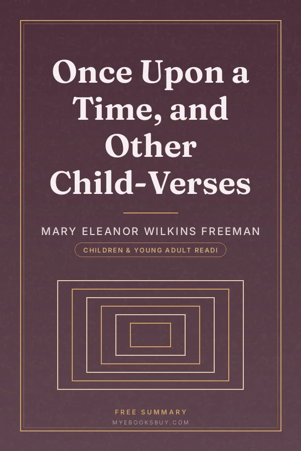 Cover of Once Upon a Time, and Other Child-Verses