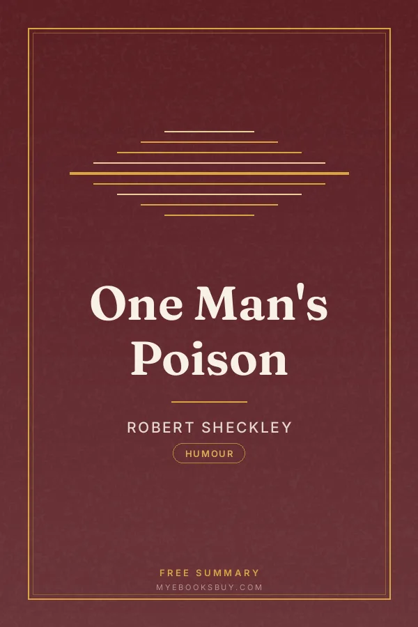 Cover of One Man's Poison