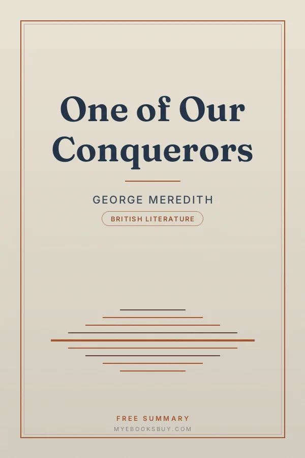 Cover of One of Our Conquerors