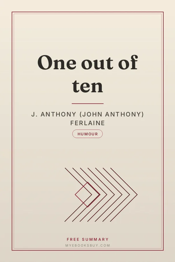 Cover of One out of ten